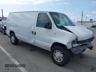 2007 Ford Econoline Cargo Commercial with VIN 1FTNE24L27DA28456, listed as a IAAI auction lot 42053832 with 300,449 mi miles and . Bid and sale history available at DreamBid. Image 1.