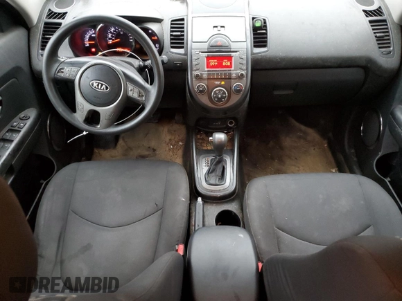 2011 Kia Soul + with VIN KNDJT2A22B7198811, listed as a Copart auction lot 47945175 with 297,493 mi miles and Salvage Title. Bid and sale history available at carsss.com. Image 8.