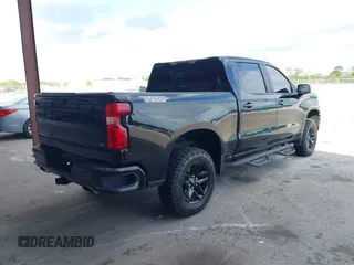 2021 Chevrolet Silverado 1500 LT Trail Boss with VIN 1GCPYFED2MZ127842, listed as a IAAI auction lot 41600761 with 70,630 mi miles and . Bid and sale history available at DreamBid. Image 4.