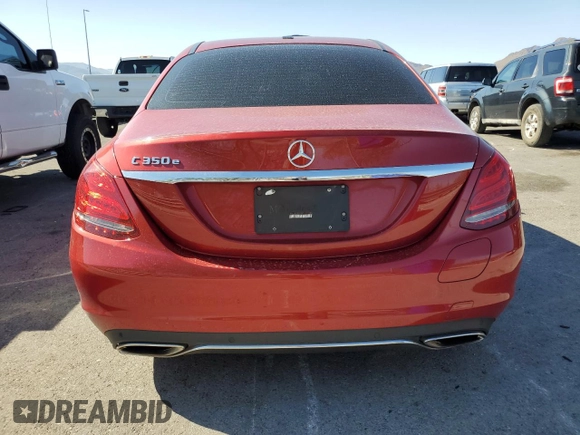 2018 Mercedes-Benz C 350e with VIN 55SWF4HBXJU235738, listed as a Copart auction lot 60410875 with 84,142 mi miles and Clean title. Bid and sale history available at DreamBid. Image 6.