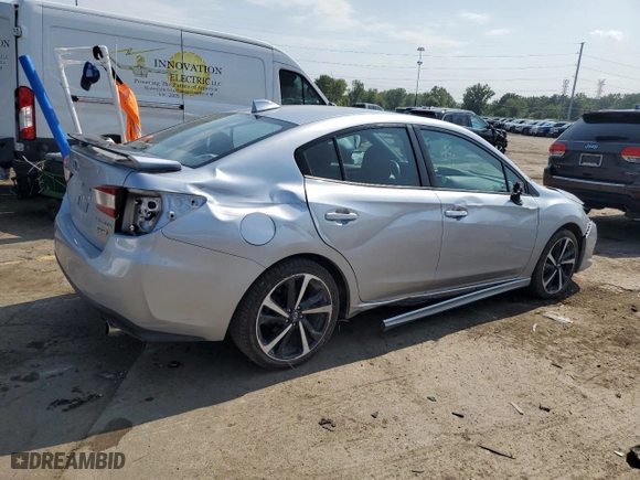 2021 Subaru Impreza Sport with VIN 4S3GKAM64M3605804, listed as a Copart auction lot 69023654 with 49,656 mi miles and Clean Title. Bid and sale history available at carsss.com. Image 3.