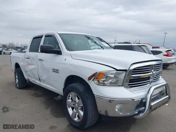2015 Ram 1500 Big Horn with VIN 1C6RR7LTXFS776314, listed as a IAAI auction lot 41582533 with 159,787 mi miles. Bid and sale history available at carsss.com. Image 1.