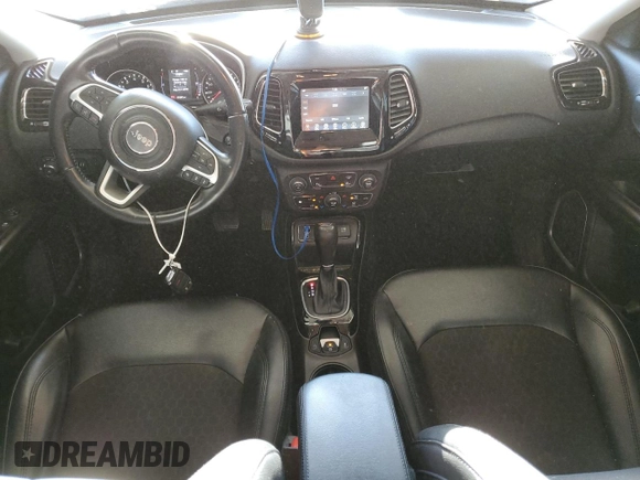 2021 Jeep Compass Altitude with VIN 3C4NJCBB9MT501884, listed as a Copart auction lot 50781865 with 81,841 mi miles and Salvage Title. Bid and sale history available at carsss.com. Image 8.