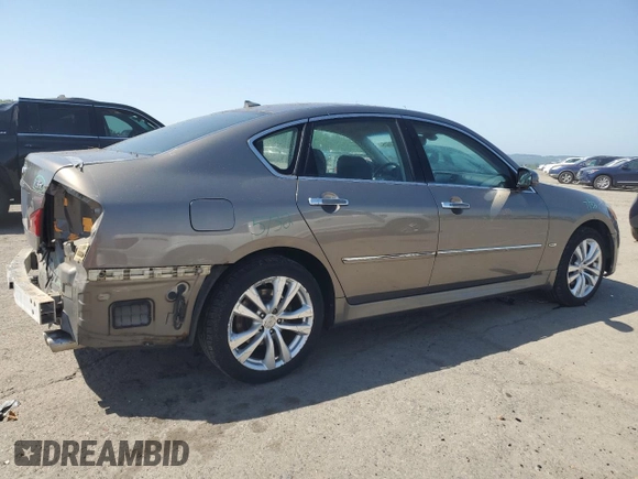 2008 Infiniti M с VIN JNKAY01FX8M650215, выставлен на аукционе Copart как лот 61283625 с пробегом 105 562 миль миль и Списание • Salvage title. История ставок и продаж доступна на DreamBid. Изображение 3.
