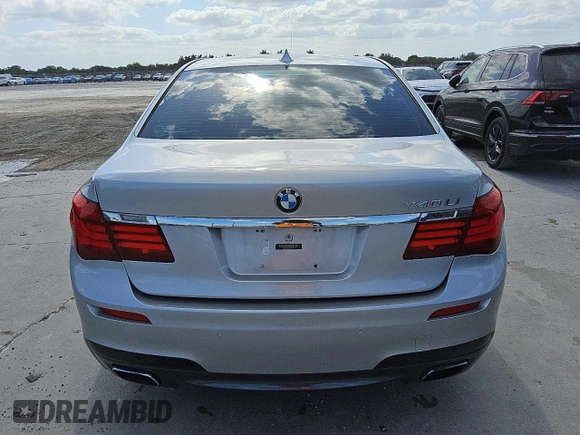 2013 BMW 7 Series 740Li with VIN WBAYE4C51DD137026, listed as a Copart auction lot 54016125 with 131,879 mi miles and Clean title. Bid and sale history available at DreamBid. Image 6.