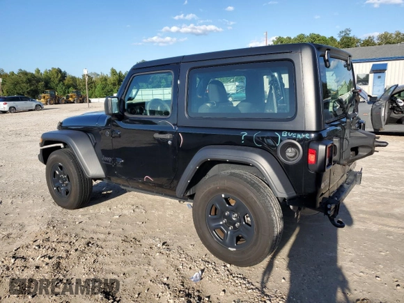 2022 Jeep Wrangler Sport with VIN 1C4HJXAG3NW234819, listed as a Copart auction lot 73094974 with 40,482 mi miles and Non Repairable. Bid and sale history available at DreamBid. Image 2.