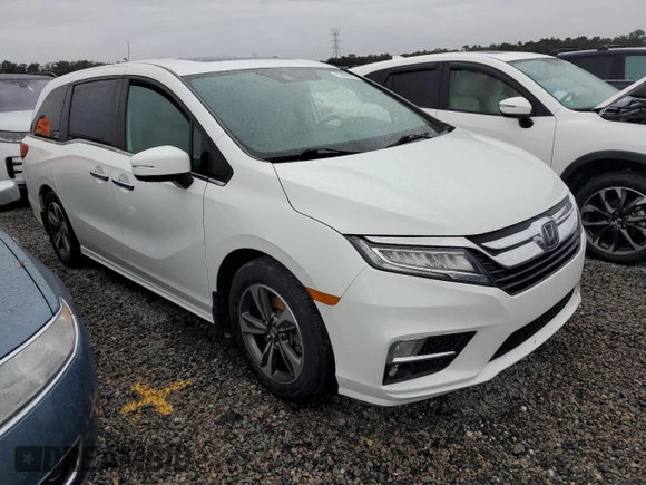 2020 Honda Odyssey Touring with VIN 5FNRL6H8XLB044797, listed as a Copart auction lot 73925874 with Not Provided miles and Non Repairable. Bid and sale history available at DreamBid. Image 4.