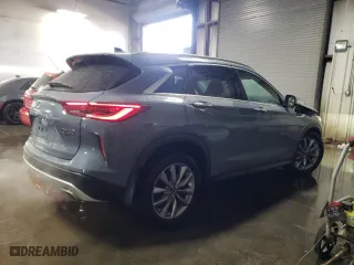 2022 Infiniti QX50 LUXE with VIN 3PCAJ5BB1NF113221, listed as a Copart auction lot 83482814 with 29,274 mi miles and Salvage Title. Bid and sale history available at carsss.com. Image 3.