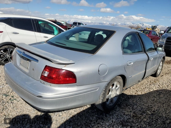 2002 Mercury Sable LS Premium with VIN 1MEFM55S22G627684, listed as a Copart auction lot 46524105 with 150,145 mi miles and Clean title. Bid and sale history available at DreamBid. Image 3.