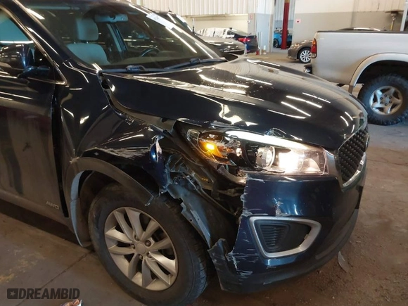 2017 Kia Sorento LX with VIN 5XYPGDA37HG218095, listed as a IAAI auction lot 41546947 with 141,097 mi miles. Bid and sale history available at carsss.com. Image 6.