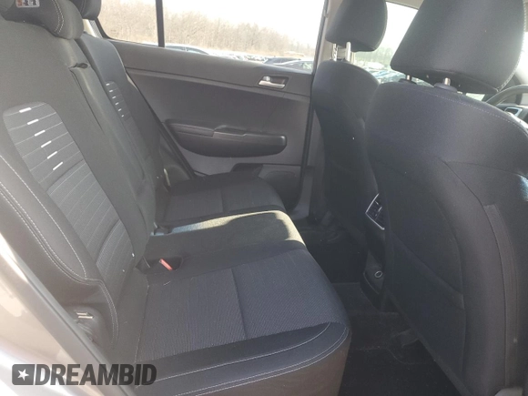2018 Kia Sportage LX with VIN KNDPMCAC1J7393125, listed as a Copart auction lot 50515275 with 124,947 mi miles and Salvage Title. Bid and sale history available at carsss.com. Image 10.