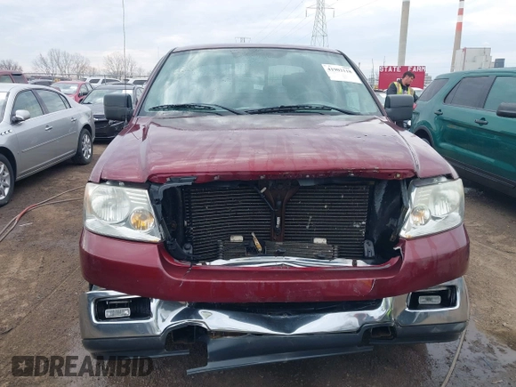 2005 Ford F-150 XLT with VIN 1FTPX12595FA43412, listed as a IAAI auction lot 41902118 with 198,025 mi miles. Bid and sale history available at carsss.com. Image 12.