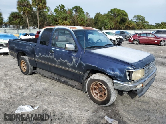 1997 Toyota T100 DX z VIN JT4TN12D3V0036552, wystawiony jako Copart lot #77829724 z przebiegiem 230 069 mil mil oraz Czysty tytuł • Clean title. Historia ofert i sprzedaży dostępna na DreamBid. Obrazek 4.