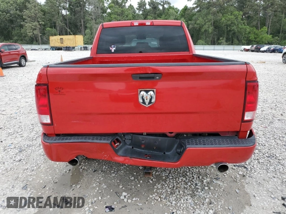 2017 Ram 1500 Tradesman z VIN 1C6RR6FT1HS683626, wystawiony jako Copart lot #54370985 z przebiegiem 92 388 mil mil oraz Szkoda całkowita • Salvage title. Historia ofert i sprzedaży dostępna na DreamBid. Obrazek 6.