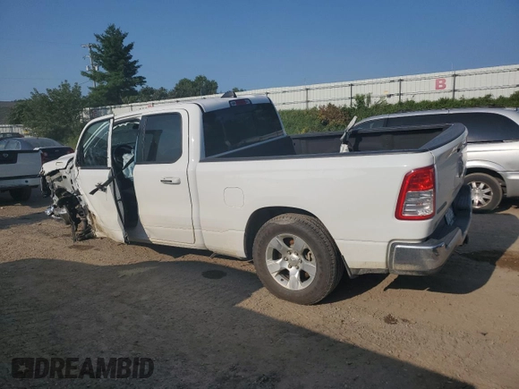 2020 Ram 1500 Big Horn with VIN 1C6RRFBG6LN330749, listed as a Copart auction lot 66701364 with Not Provided miles and Non Repairable. Bid and sale history available at carsss.com. Image 2.