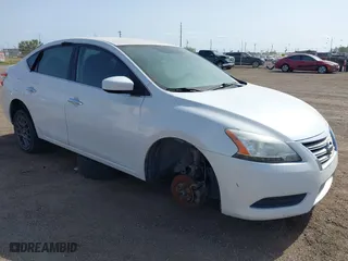 2013 Nissan Sentra SV with VIN 3N1AB7AP3DL754704, listed as a IAAI auction lot 41854355 with NaN miles. Bid and sale history available at carsss.com. Image 1.