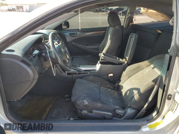2004 Toyota Solara SE with VIN 4T1CE38P54U854252, listed as a Copart auction lot 69898674 with 185,557 mi miles and Salvage Title. Bid and sale history available at DreamBid. Image 7.
