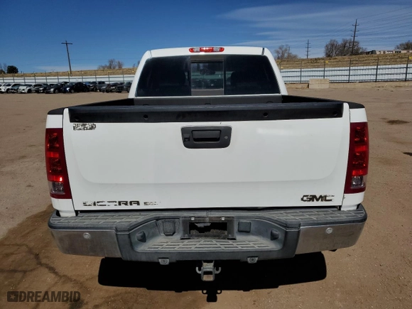 2013 GMC Sierra 1500 SLT with VIN 3GTP2WE76DG247865, listed as a Copart auction lot 48549805 with 0 mi miles and Salvage Title. Bid and sale history available at carsss.com. Image 6.
