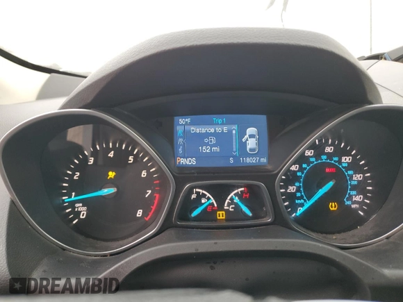 2015 Ford Escape S with VIN 1FMCU0F76FUC05129, listed as a Copart auction lot 84051764 with 118,027 mi miles and Salvage Title. Bid and sale history available at carsss.com. Image 9.