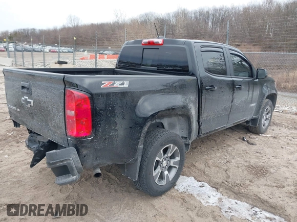 2020 Chevrolet Colorado 4WD Z71 with VIN 1GCGTDEN3L1108855, listed as a IAAI auction lot 41517113 with 45,599 mi miles and . Bid and sale history available at DreamBid. Image 4.