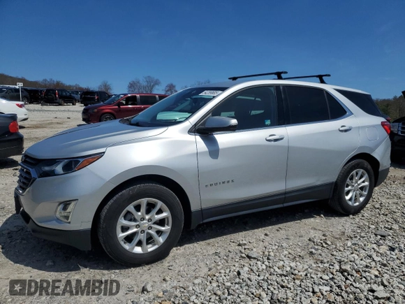 2018 Chevrolet Equinox LT with VIN 2GNAXSEV3J6302396, listed as a Copart auction lot 54289685 with 100,270 mi miles and Salvage Title. Bid and sale history available at DreamBid. Image 1.