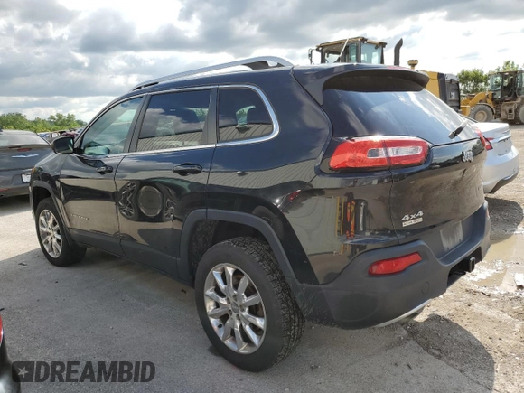 2014 Jeep Cherokee Limited z VIN 1C4PJMDS1EW133918, wystawiony jako Copart lot #55313535 z przebiegiem 141 988 mil mil oraz Szkoda całkowita • Salvage title. Historia ofert i sprzedaży dostępna na DreamBid. Obrazek 2.