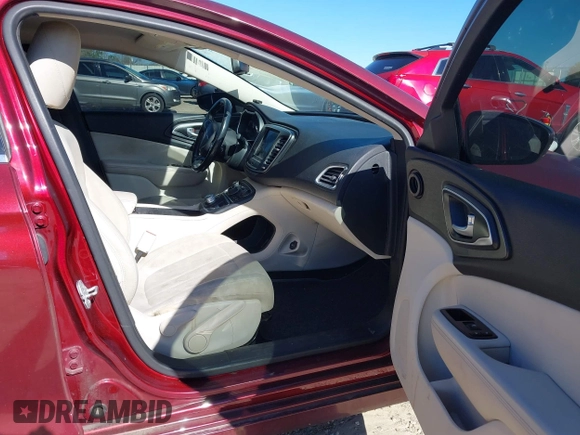 2015 Chrysler 200 Limited with VIN 1C3CCCAB3FN684029, listed as a IAAI auction lot 41824665 with 133,573 mi miles and . Bid and sale history available at carsss.com. Image 5.
