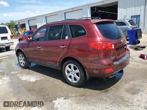 2009 Hyundai Santa Fe Limited with VIN 5NMSH13E49H277634, listed as a Copart auction lot 61148895 with 99,997 mi miles and Salvage title. Bid and sale history available at DreamBid. Image 2.