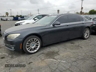 2013 BMW 7 Series 750Li xDrive with VIN WBAYF8C59DD140065, listed as a Copart auction lot 53366935 with 96,447 mi miles and Clean Title. Bid and sale history available at carsss.com. Image 1.