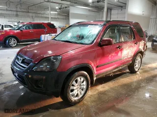 2005 Honda CR-V EX with VIN SHSRD778X5U328575, listed as a Copart auction lot 45533985 with 301,244 mi miles and Salvage Title. Bid and sale history available at carsss.com. Image 1.