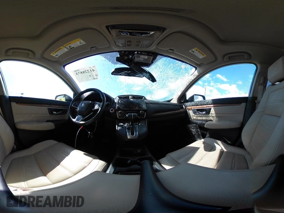 2018 Honda CR-V Touring with VIN 2HKRW1H96JH506435, listed as a IAAI auction lot 41228873 with 11,585 mi miles and . Bid and sale history available at DreamBid. Image 19.