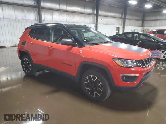 2020 Jeep Compass Trailhawk с VIN 3C4NJDDB5LT151641, выставлен на аукционе Copart как лот 57275515 с пробегом 75 022 миль миль и Списание • Salvage title. История ставок и продаж доступна на DreamBid. Изображение 4.