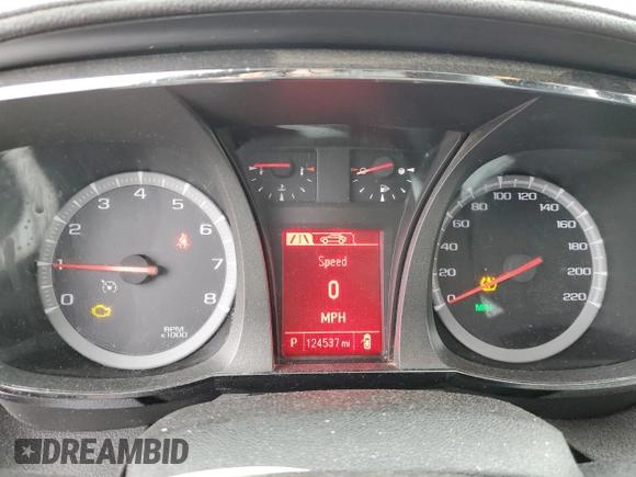 2014 GMC Terrain SLE z VIN 2GKFLVEK0E6346254, wystawiony jako Copart lot #81529364 z przebiegiem 124 537 mil mil oraz Szkoda całkowita • Salvage title. Historia ofert i sprzedaży dostępna na DreamBid. Obrazek 9.