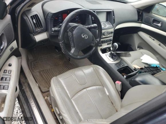 2008 Infiniti G35 Sedan Journey with VIN JNKBV61E38M201823, listed as a Copart auction lot 48390235 with 143,743 mi miles and Salvage Title. Bid and sale history available at carsss.com. Image 8.