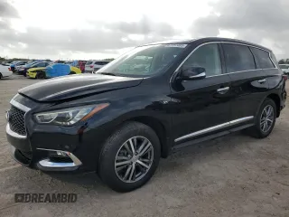 2020 Infiniti QX60 Signature Edition with VIN 5N1DL0MM7LC502251, listed as a Copart auction lot 49466305 with 66,527 mi miles and Non repairable. Bid and sale history available at DreamBid. Image 1.