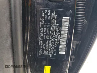 2018 Genesis G90 Ultimate with VIN KMHG54JH6JU040553, listed as a Copart auction lot 50723175 with 86,334 mi miles and Salvage Title. Bid and sale history available at carsss.com. Image 13.