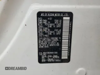 2022 Nissan Armada SL with VIN JN8AY2BB3N9812360, listed as a Copart auction lot 43376315 with Not Provided miles and Salvage Title. Bid and sale history available at carsss.com. Image 13.