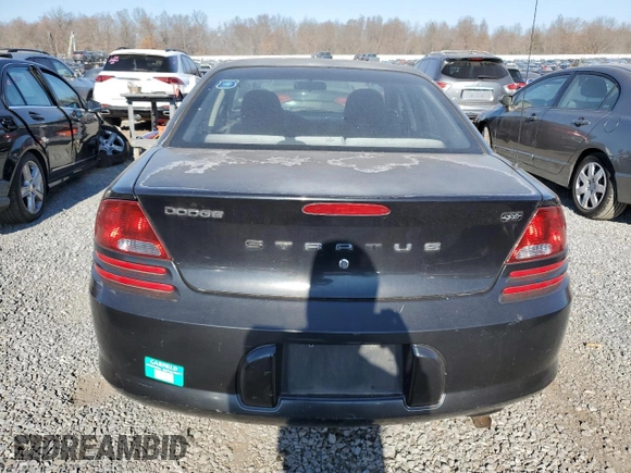 2006 Dodge Stratus SXT z VIN 1B3EL46X86N104578, wystawiony jako Copart lot #86489584 z przebiegiem Nie podano mil oraz Szkoda całkowita • Salvage title. Historia ofert i sprzedaży dostępna na DreamBid. Obrazek 6.