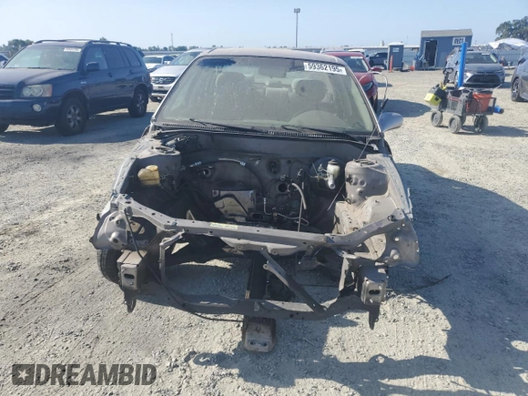 1998 Toyota Corolla VE with VIN 1NXBR18E9WZ035430, listed as a Copart auction lot 59362195 with Not provided miles and Salvage title. Bid and sale history available at DreamBid. Image 5.