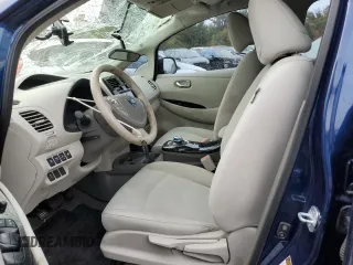 2017 Nissan LEAF SL with VIN 1N4BZ0CP8HC305639, listed as a Copart auction lot 72164814 with 21,897 mi miles and Salvage Title. Bid and sale history available at carsss.com. Image 7.