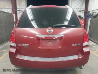 2007 Nissan Quest with VIN 5N1BV28UX7N123049, listed as a IAAI auction lot 42001892 with 1 mi miles. Bid and sale history available at carsss.com. Image 16.