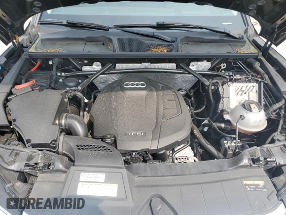 2019 Audi Q5 Premium with VIN WA1ANAFY2K2128783, listed as a Copart auction lot 59461185 with 49,020 mi miles and Salvage title. Bid and sale history available at DreamBid. Image 12.