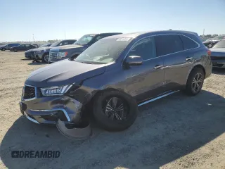 2017 Acura MDX with VIN 5J8YD4H38HL005729, listed as a Copart auction lot 50415045 with 110,661 mi miles and Salvage Title. Bid and sale history available at carsss.com. Image 1.