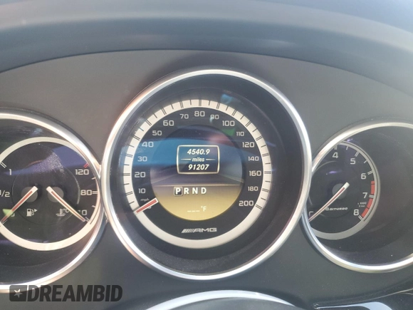 2012 Mercedes-Benz CLS 63 AMG with VIN WDDLJ7EBXCA052110, listed as a Copart auction lot 61843395 with 91,207 mi miles and Salvage title. Bid and sale history available at DreamBid. Image 9.