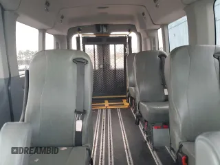 2017 Ford Transit Passenger XL with VIN 1FBZX2CM9HKA42393, listed as a Copart auction lot 85641834 with 116,120 mi miles and Salvage Title. Bid and sale history available at carsss.com. Image 10.