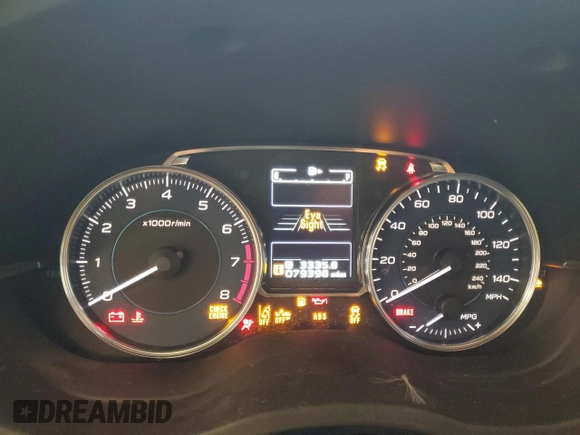 2016 Subaru Crosstrek Limited with VIN JF2GPANC0G8267445, listed as a Copart auction lot 59753595 with 79,398 mi miles and Salvage title. Bid and sale history available at DreamBid. Image 9.
