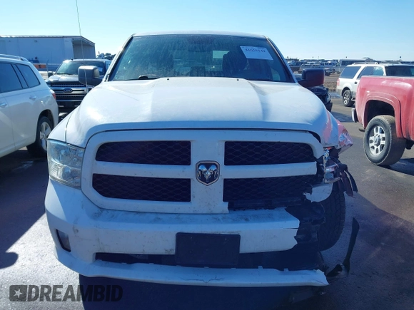 2014 Ram 1500 Express with VIN 1C6RR7FTXES119572, listed as a IAAI auction lot 41655142 with 143,232 mi miles. Bid and sale history available at carsss.com. Image 12.