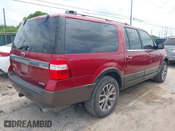 2016 Ford Expedition Max XLT z VIN 1FMJK1HT9GEF29071, wystawiony jako IAAI lot #42132967 z przebiegiem 122 299 mil mil oraz . Historia ofert i sprzedaży dostępna na DreamBid. Obrazek 4.