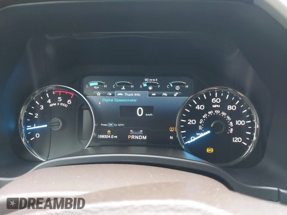 2018 Ford F-150 XL with VIN 1FTFW1E12JFD95796, listed as a IAAI auction lot 41043683 with 59,324 mi miles and . Bid and sale history available at DreamBid. Image 7.