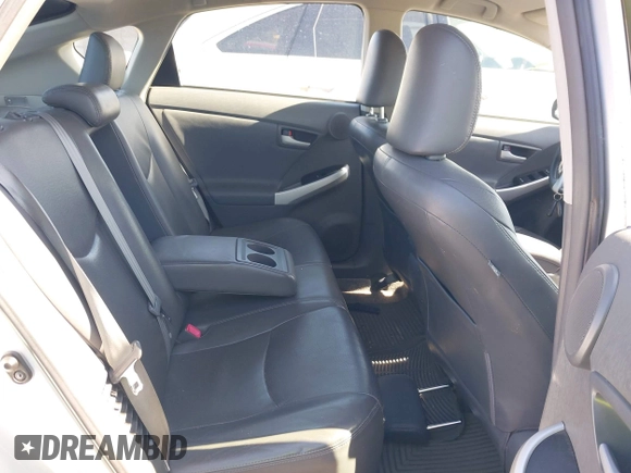 2011 Toyota Prius I with VIN JTDKN3DU5B0249082, listed as a IAAI auction lot 41975588 with 265,207 mi miles. Bid and sale history available at carsss.com. Image 8.